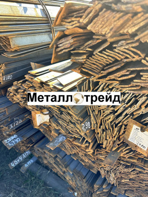 Полоса стальная 17ХНГТ 1х200х740-910мм мм
